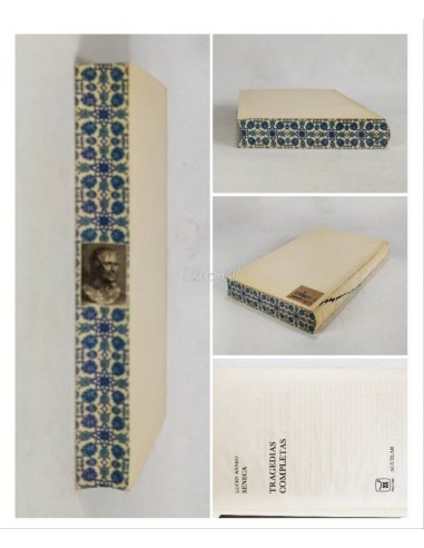 Libro para Encuadernador - Cortes Ilustrados. Lucio Anneo Seneca: Tragedias completas