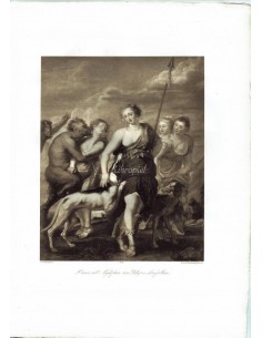 Diana mit Nymphen von Satyrn überfallen Nº37