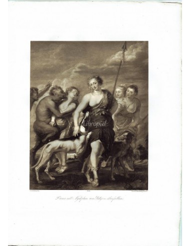 Diana mit Nymphen von Satyrn überfallen Nº37