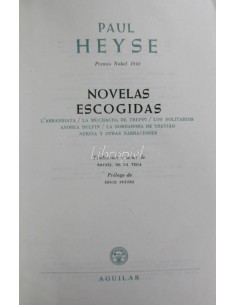 Novelas escogidas - Paul Heyse