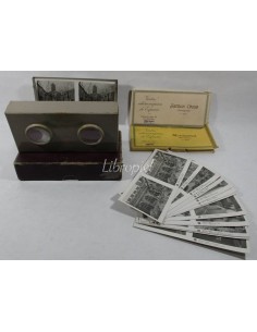 Visor estereoscópico plegable Rellev y 30 vistas cartulina de 13x6cm.